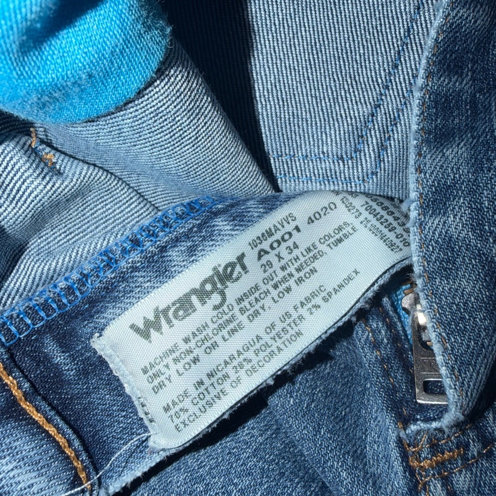 Wrangler Denim Blue Jeans
